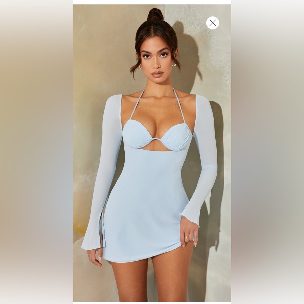 Oh Polly mini blue dress, size 4